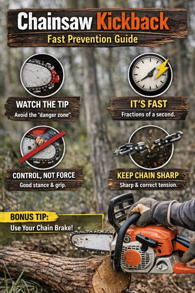 What I Learned About Chainsaw Kickback (And How I Avoid It) - 7 Hire ...